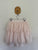 Petite Amalie pink broderie skirt Sz 12 as new but mark as pictured