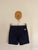 Target navy chino shorts Sz 3 NWT