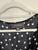 Autograph black spot tiered dress Sz 18 as new worn once