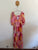 Dreamcatcher pink patchwork maxi dress Sz 14 XL EUC worn once