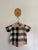 Burberry nova check button up shirt Sz 2 as new