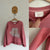 Little Auguste pink jumper Sz 9-10 play only due to dot on back of arm as pictured
