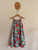 Milkshake blue floral dress Sz 7 as new