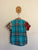 Burberry multi-check collared shirt Sz 12 as new
