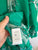 Taking Shape green gardenia ruffle tunic Sz 14-16 RRP $169.95 NWT