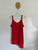Taking Shape Petite Plus red asymmetrical cami Sz SP (20) NWOT