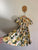 Dolce & Gabbana yellow floral dress Sz 4 as new, neck tag removed