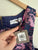 Origami navy floral dress Sz 16 RRP $69.95 NWT