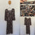 Autograph black ditsy floral hi-lo dress Sz 18 as new