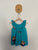 Country Road blue ruffle top Sz 3 as new