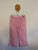 Levi’s pink cropped wide leg jeans Sz 12 as new with name tag as pictured