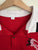 Burberry red polo shirt Sz 14 EUC