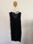 Morgan Marks black sheer knit dress Sz L RRP $139 NWT