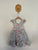 Fox & Finch floral/birds dress Sz 3 EEUC