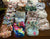 Bundle of 15 modern cloth nappies with inserts: Designer Bums, Junior Tribe Co, Fudgey Originals, Yoho & Co, Sassy Pants and Fluffy Ducks