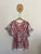 Paper Wings vintage paisley top Sz 8 NWOT