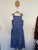 Coco & Ginger blue floral playsuit Sz 10 as new