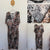 Sara animal print button dress Sz 16 EUC worn twice