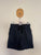 Target navy print shorts Sz 12 NWT