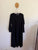 Country Road black midi rib dress Sz XL (16-18) RRP $159 NWT