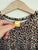 Rock Your Kid l/s leopard print waisted dress Sz 7 as new