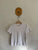 Seed Teen white ribbed top Sz 10 as new
