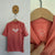 Roxy peach rash vest Sz XS women’s or girls 14 as new