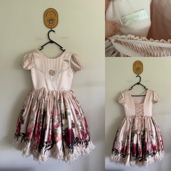 Dollcake Stealing Kisses Luxe dress RARE Sz 12 NWOT