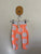 Bonds orange spot leggings Sz 18-24m NWT