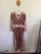 The Poetic Gypsy brown paisley dress Sz 20 RRP $129.99 EEUC
