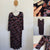 Tree of Life floral dress Sz M/L as new
