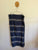 Children of the Tribe blue print cotton baby wrap as new but fabric inconsistency as pictured