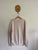 Bauhaus sand ribbed sweater Sz 10 NWT