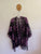 Taking Shape purple sequin mesh cape One Size RRP $89.99 NWT