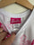 Barbie white/pink logo dress Sz 8 as new