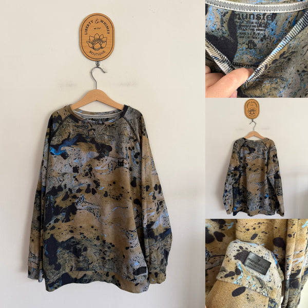 Munster splotchy jumper Sz 16 (best fit 14 imo) as new