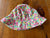 Mini Boden liberty print sun hat Age 7-10 as new