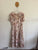 Forever New Curve cream floral ruffle dress Sz 22 as new