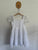 Origami white textured dress Sz 8 NWOT