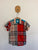 Burberry multi-check collared shirt Sz 12 as new