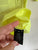 Balmain Paris yellow embossed tshirt Sz 4 EUC