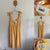 Girl & the Sun Capella midi dress Sz XL RRP $139 NWT