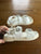 Seed white diamanté sandals Sz 29 NWT