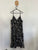 Target black wildflower print wrap dress Sz 20 RRP $59 as new (washed only)