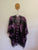 Taking Shape purple sequin mesh cape One Size RRP $89.99 NWT