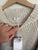 Jamie Kay l/s cream knit dress Sz 6 NWT