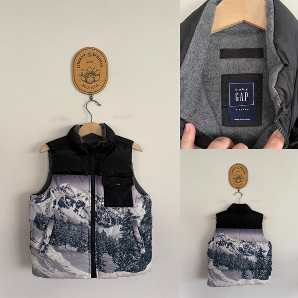 Baby Gap puffer vest Sz 4 as new