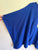 Willow Tree cobalt stretch cotton poncho One Size RRP $69.95 NWT