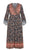 City Chic maxi belle wrap dress Sz L NWT