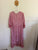 Iris Maxi pink floral boho dress Sz 16 NWT